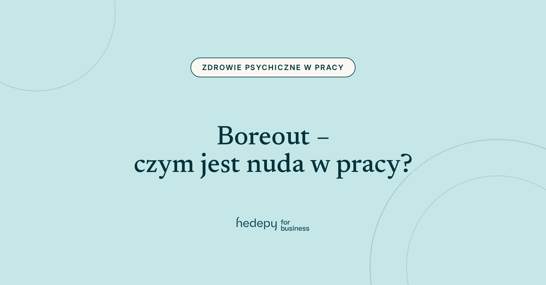 Boreout – czym jest? Kiedy problemem w pracy nie jest przeciążenie, ale nuda